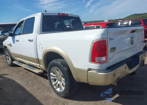 2013 Ram 1500 Laramie Longhorn Edition из США, поврежденный, VIN 1C6RR7PT3DS575166